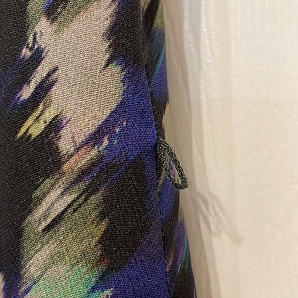 Hugo Boss Dimona Multi Watercolor Houndstooth Dress - Picture 8 of 9